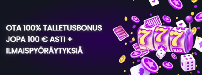 Lunasta 100% non sticky WatchMySpin Casino bonus ja tuplaa talletus.