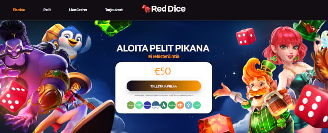 Red Dice Casino kokemuksia voi hankkia nyt pikana ilman rekisteröitymistä, Trustly Pay N Play.