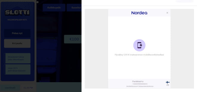 Slotticasino hyväksyy myös yhden euron talletuksen