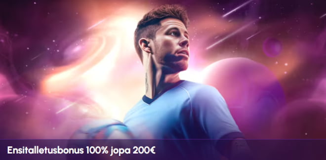 Nappaa Nova Jackpot vedonlyönti bonus ja lunasta jopa 200 € bonusta.