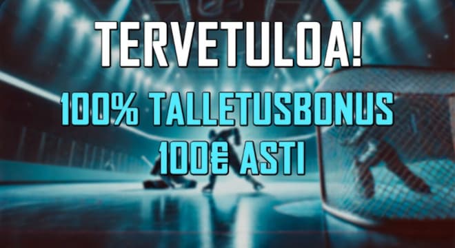 NuBet ilmaiskierrokset saa lunastettua vain 10 € talletuksella.