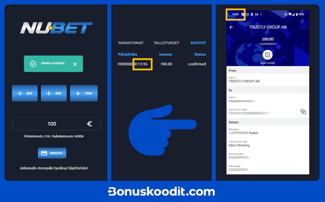 Pay N Play kasinot ovat nopeita kotiutuksessa