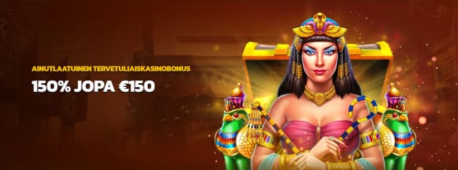 Ota uniikki ScarabetCasino bonus.