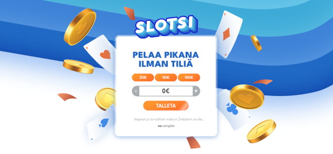 Slotsi Casino kokemuksia voi hankkia pikana ilman tiliä.