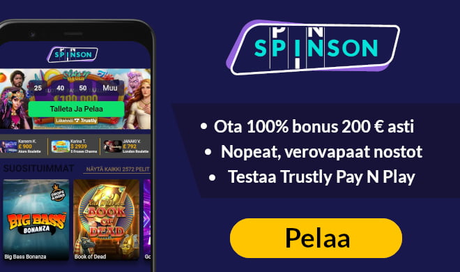 Lue Spinson Casino arvostelu.