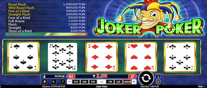 Videopokeri JokerPoker.