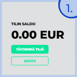 Siirry nettikasinon talletus-osioon.