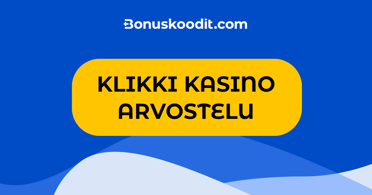 klikki kasino ilman rekisteröitymistä