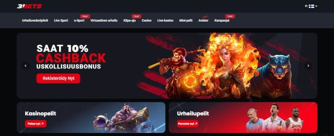 Hanki omia 31Bets Casino kokemuksia.