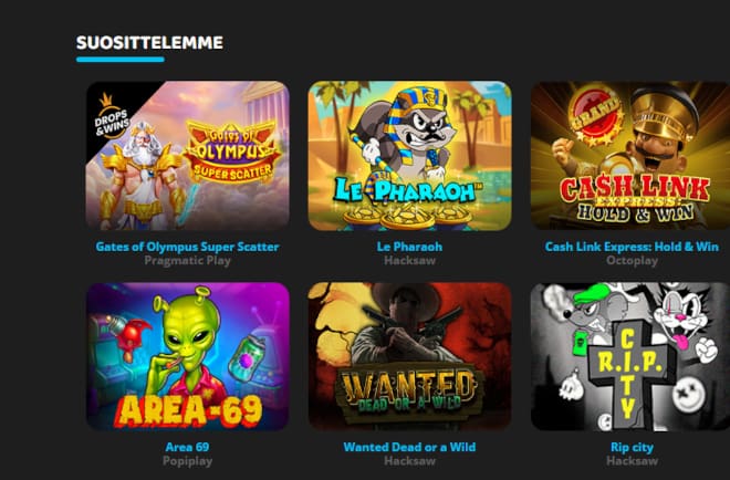 Hey Casinon pelit tarjoavat hyvää viihdettä.
