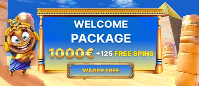 Nappaa Horus bonus kolmella ensitalletuksella.