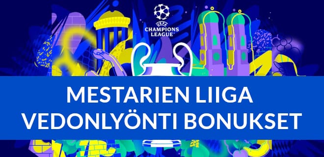 Mestarien Liiga vedonlyönti bonukset - löydä paras vedonlyönti bonus