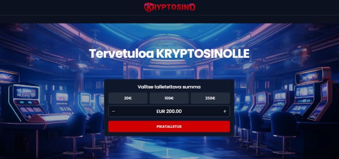 Hanki omia Kryptosino Casino kokemuksia pikana.