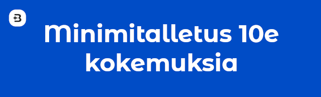 Minimitalletus 10e kokemuksia.