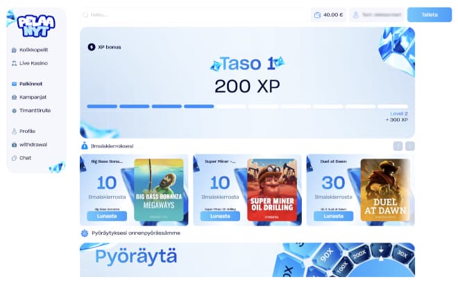Hanki Pelaa Nyt Casino kokemuksia ilmaiskierroksilla.