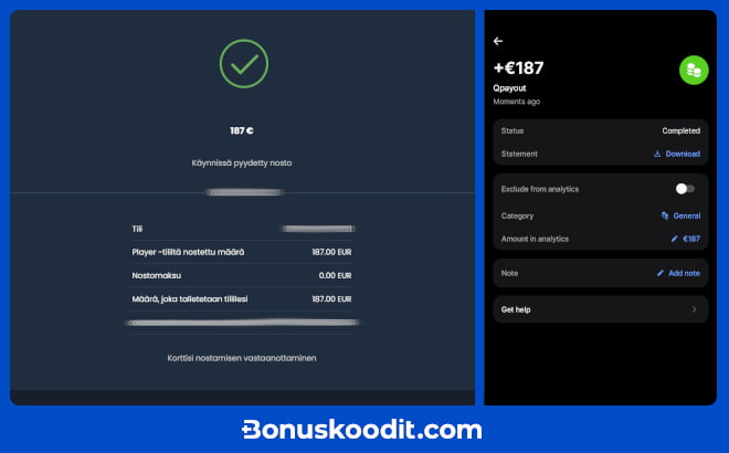 Revolut kotiutus kasinolla tapahtuu mutkattomasti