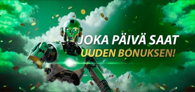 RXCasino palkitsee pelaajat joka päivä bonuksella.