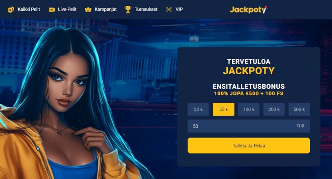 Hanki Jackpoty Casino kokemuksia pikana.
