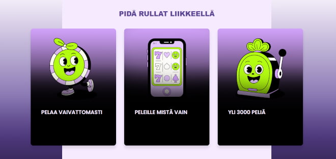 Hanki itse Rullat kokemuksia nettikasinolta.