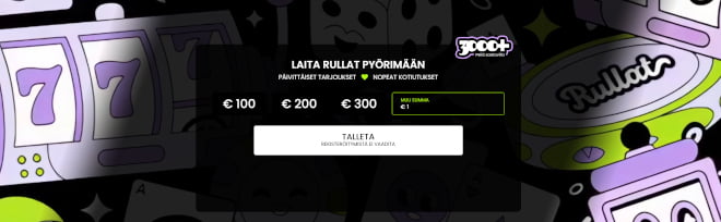 Tee Rullatkasino talletus pikana.