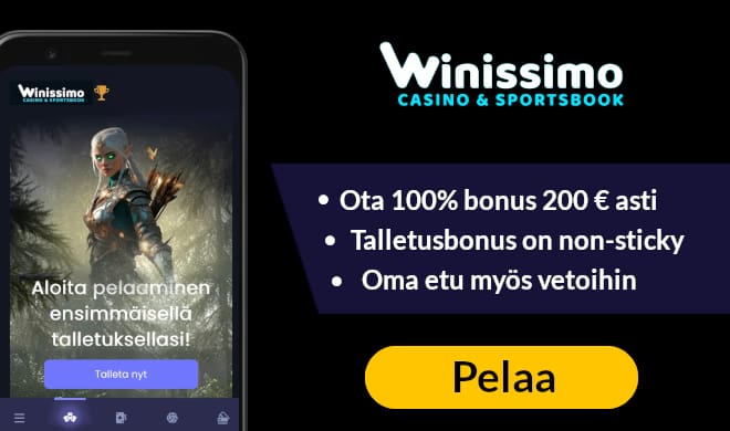 Lue Winissimo Casino arvostelu ja nappaa bonus.