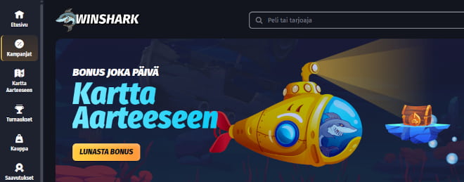 Hanki omia Winshark Casino kokemuksia.