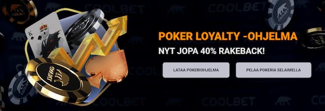 Coolbetin pokeri rakeback.