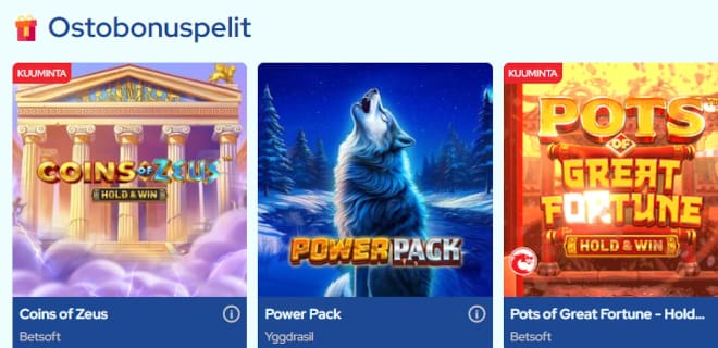Testaa kovat DolfWin pelit.