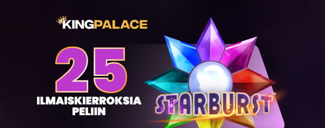 Nappaa myös uniikit KingPalace ilmaiskierrokset.