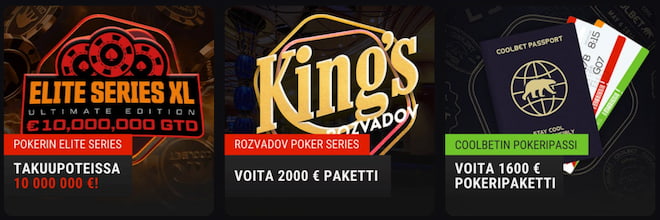 Pokeribonukset Coolbetillä.