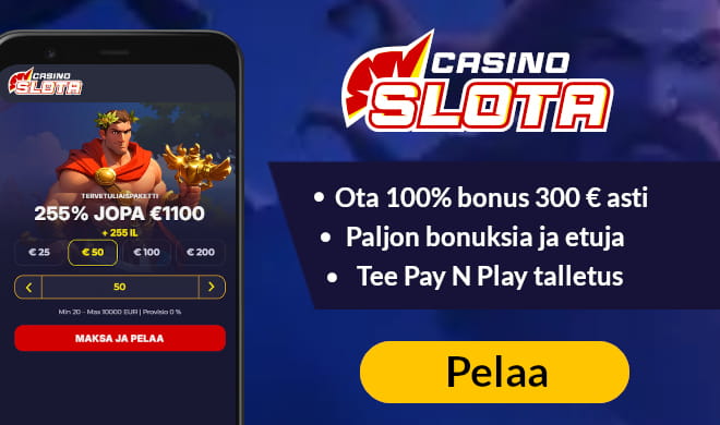 Lue Slota Casino arvostelu ja ota bonukset.