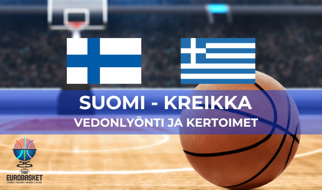 suomi kreikka vedonlyönti ja kertoimet