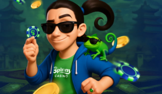 Lunasta SpinnyCasino bonus ensitalletuksella.