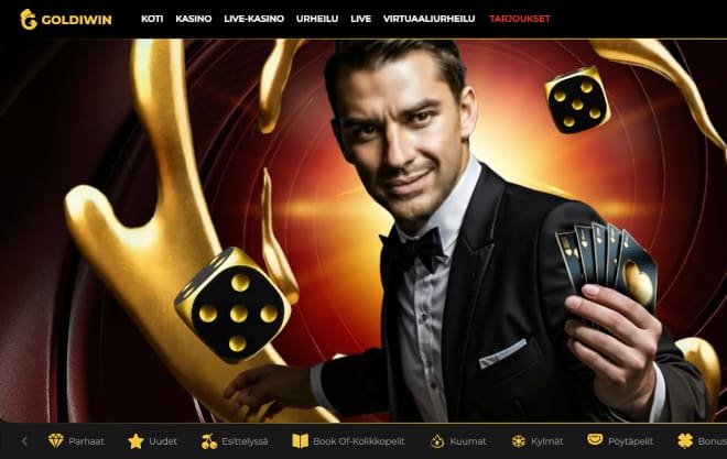 Hanki omia GoldiWin Casino kokemuksia.