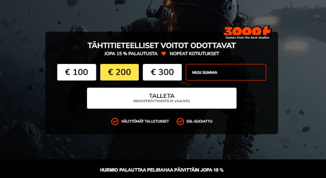 Hanki omia Hurmio kasino kokemuksia.