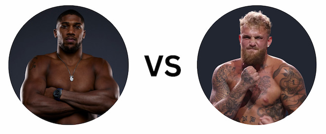 Anthony Joshua vs Jake Paul nyrkkeilyennakko