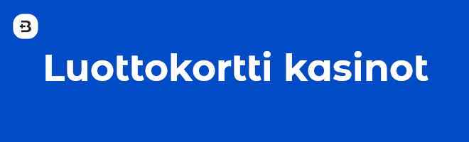 Luottokortti kasinot.