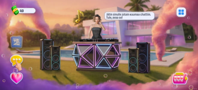 OnlySpins pelimaailma tarjoaa deittiappeista tuttuja ominaisuuksia.