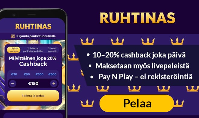 Lue Ruhtinas Casino arvostelu ja pelaa ilman rekisteröitymistä.