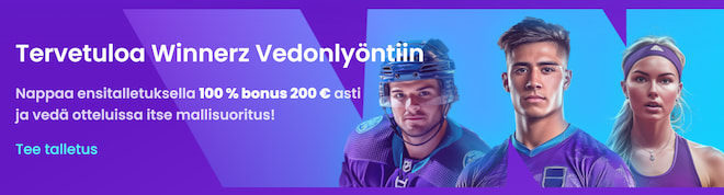 Winnerz vedonlyöntibonus.