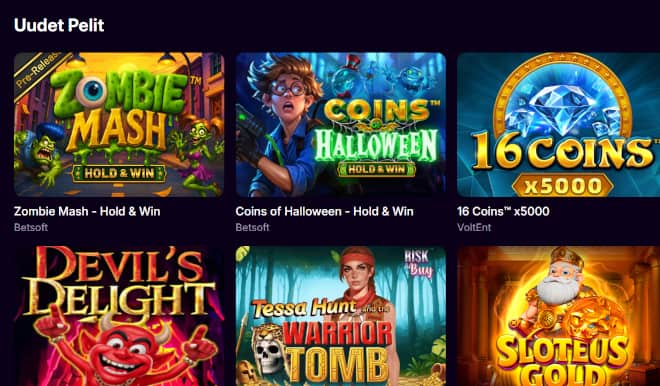 Casino loots pelit sisältävät parhaita uutuuksia.