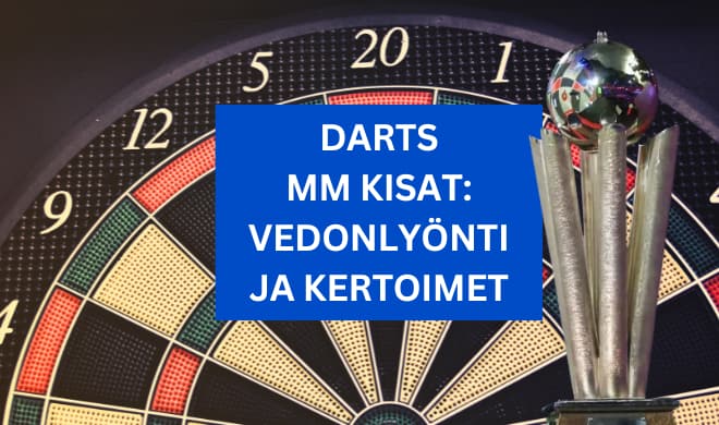 Darts MM kisat: Vedonlyönti ja kertoimet.
