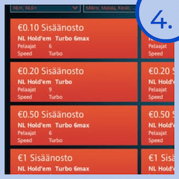 Aloita pelit käyttämällä pokeribonusta