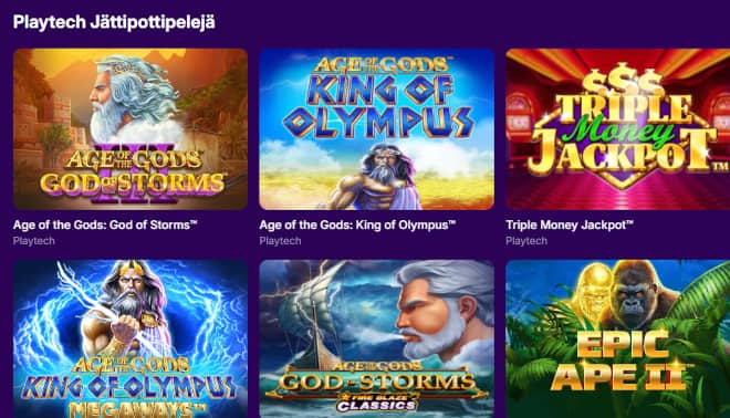 Testaa BonusBet pelit.