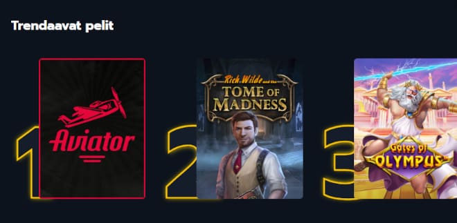 MaxCasino pelit tuovat hyvää kasinoviihdettä.