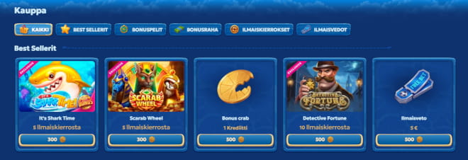 Pandido kasino tarjoaa etuja bonuskaupassa.