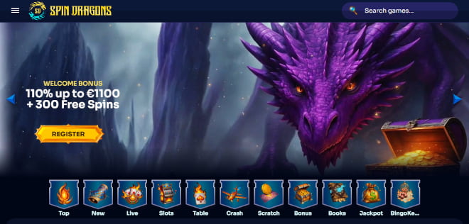 Hanki omia SpinDragons Casino kokemuksia.