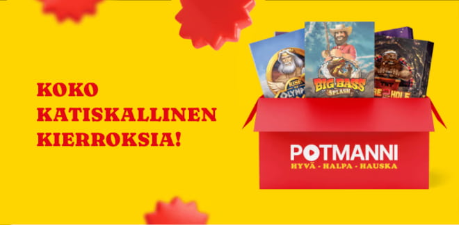 Lunasta Potmanni Casino bonus ensitalletuksella.