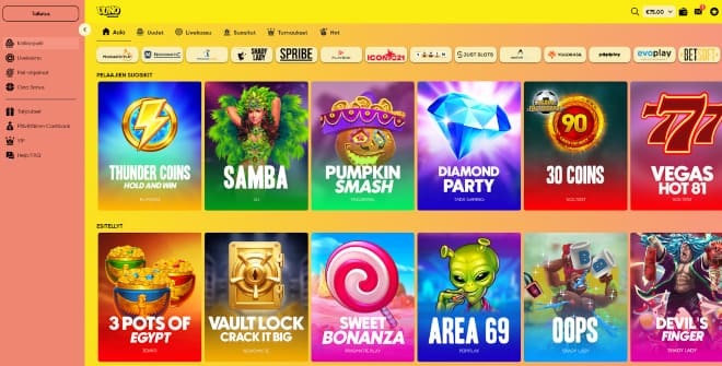 Uuno kasino pelit tuovat hyvää viihdettä.