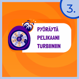 Aktivoi bonuspyörä.